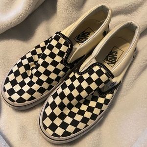 Checkered Vans